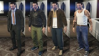 All Career Progress Rewards - All Clothes / Outfits | GTA 5 Online