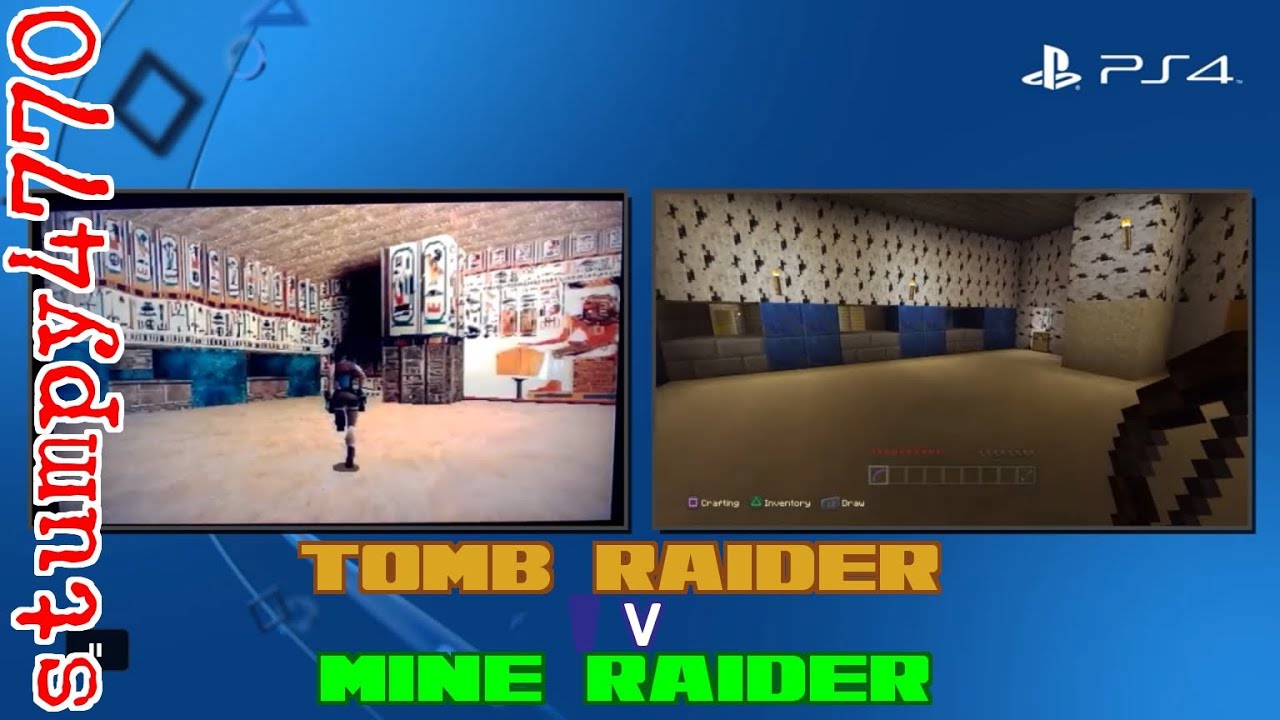 Tomb Raider - Mine Raider Comparison Level 11