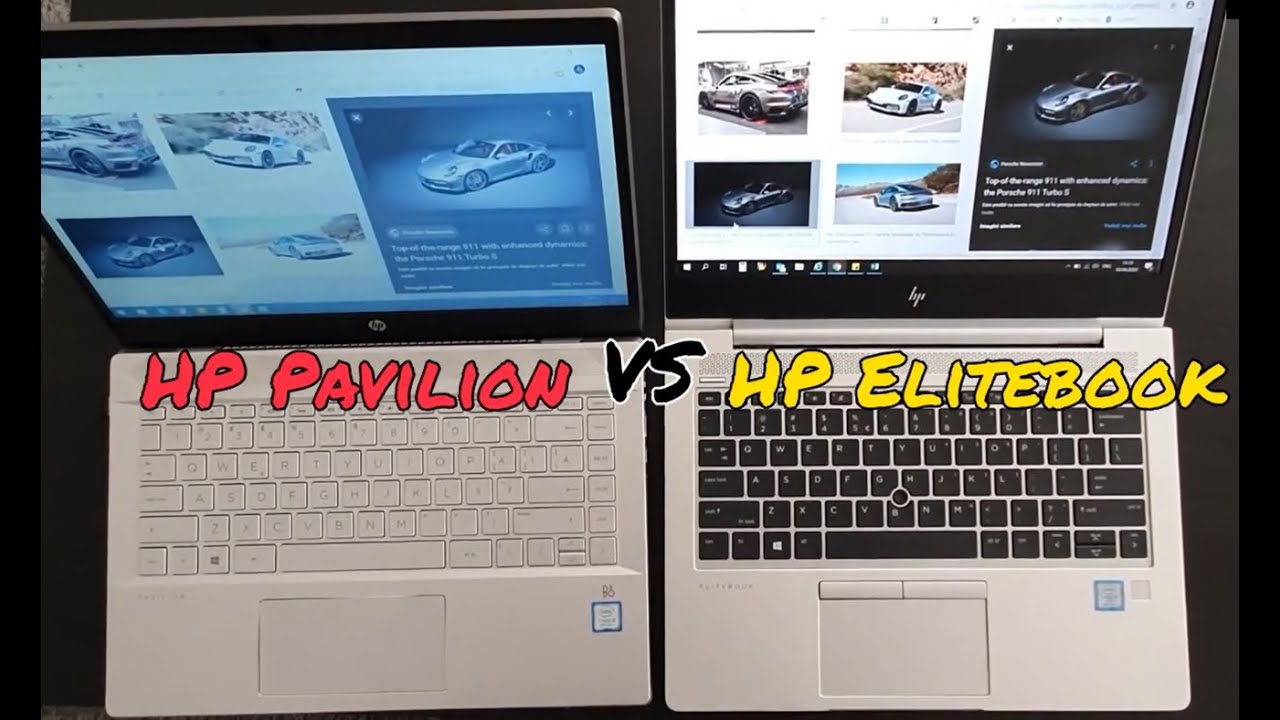 Hp Pavilion Comparison Chart