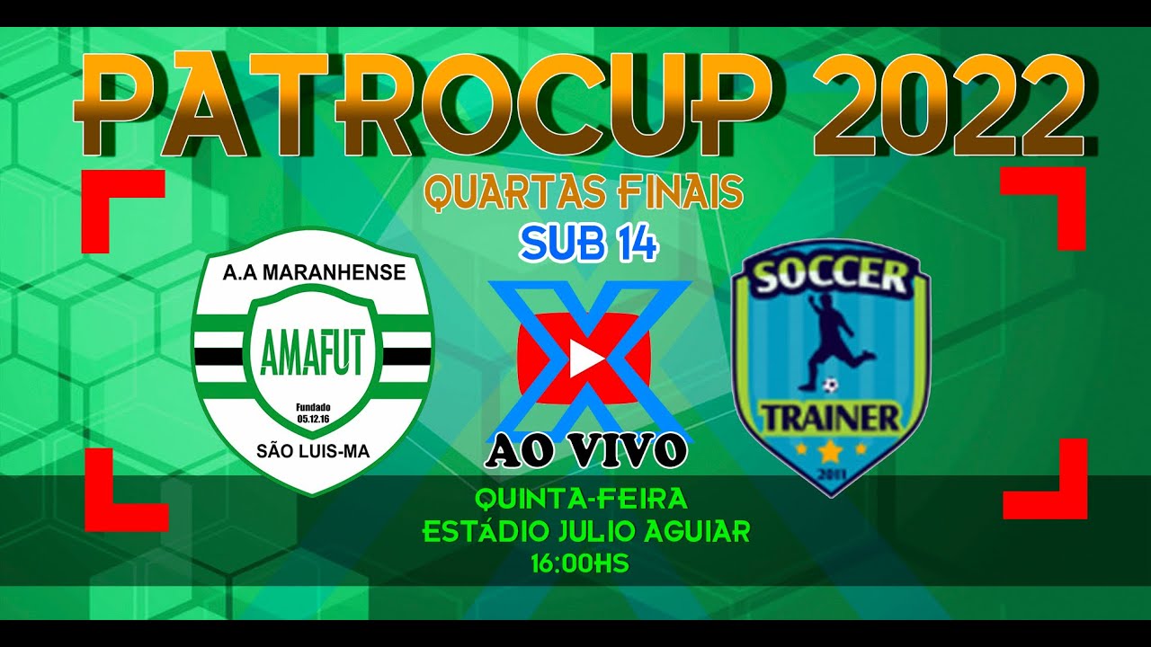 AMAFUT 0X2 SOCCER TRAINING | QUARTAS SUB 14 PATROCUP 2022