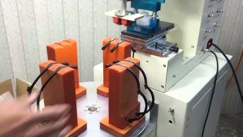 Indexing table pad printing machine by single color ink cup-FC-161ARC-RC_-【FineCause】