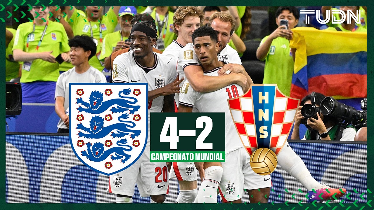 Con DOBLETE de Harry KANE Inglaterra gana sus primeros tres puntos | TUDN