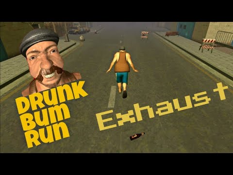 Видео: Drunk Bum Run -  runner симулятор алкаша
