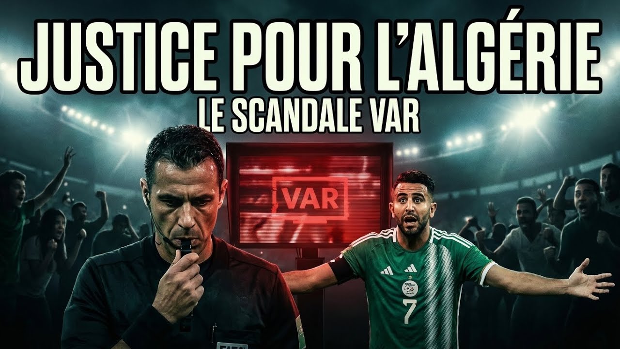 SCANDALE MONDIAL : L'Arbitre Sénégalais Arrêté ! L'Algérie va-t-elle enfin obtenir JUSTICE ?