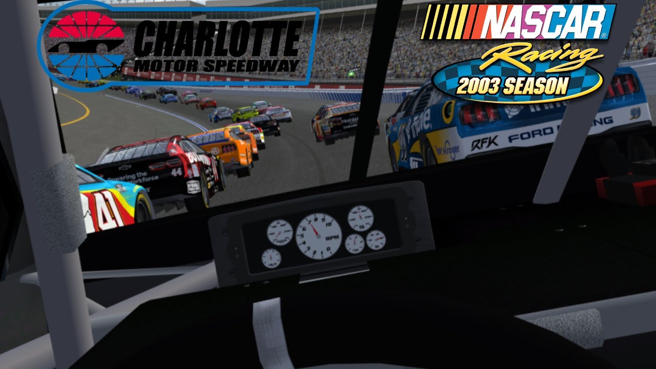 RACING AT CHARLOTTE MOTOR SPEEDWAY ON NR2003 | Race 2 of 10
