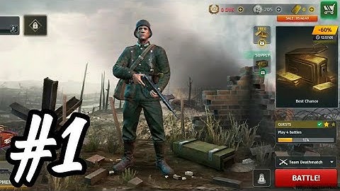 World War 2 Battle Combat #1 Android/iOS Gameplay/Walkthrough