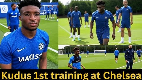 🔵 MOHAMMED KUDUS SHINES IN 1st CHELSEA TRAINING SESSION – NEW ERA UNDER MARESCA BEGINS! 💥