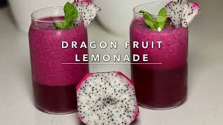 Dragon Fruit Lemonade: The Perfect Summer Drink!