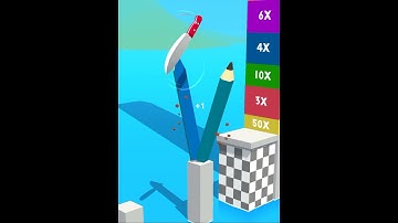 Slice It All! ​​- Gameplay Android,ios (Levels 53-54) #shorts #short #shortsvideo #shortvideo