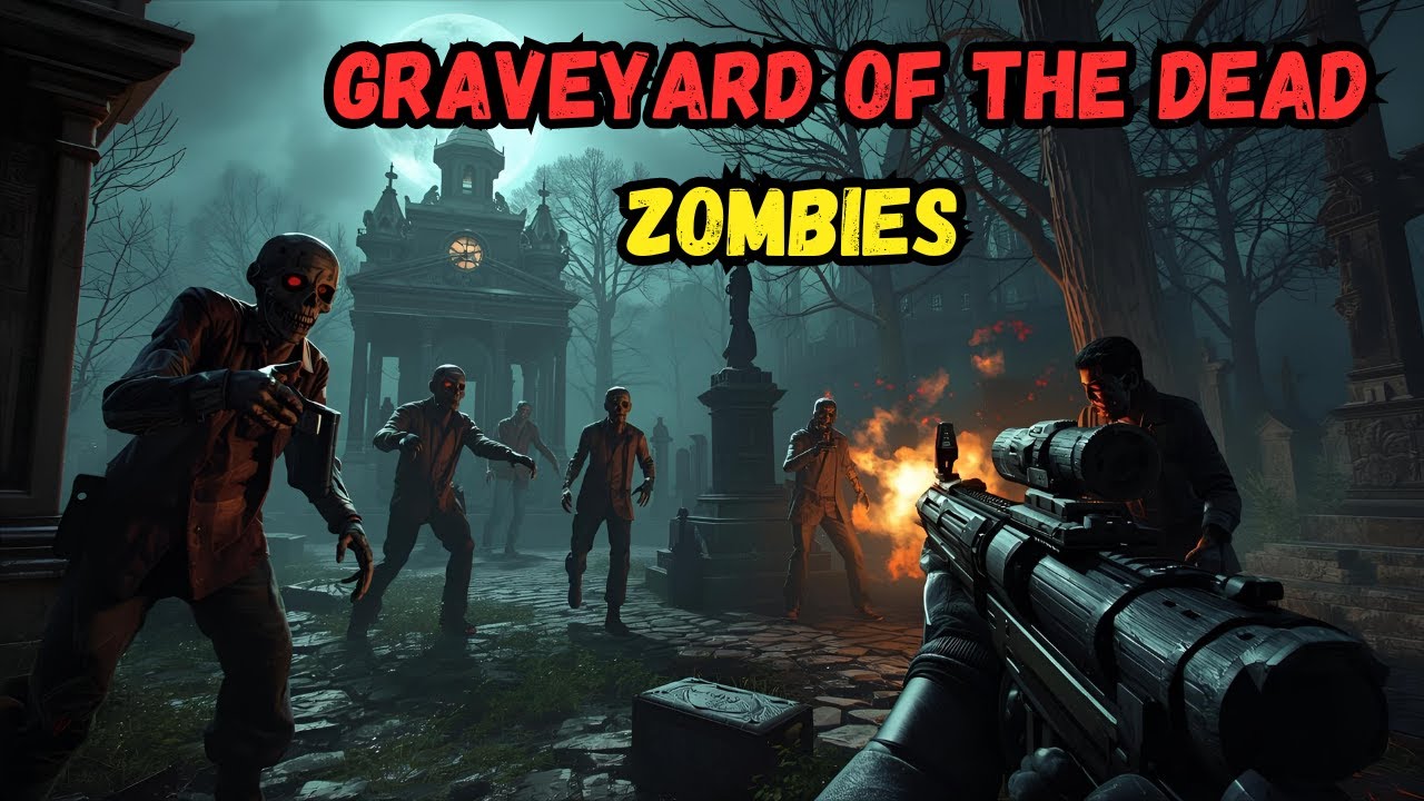 Graveyard of the dead Call of Duty Black Ops 3 Custom Zombies - YouTube