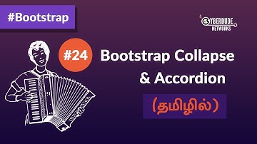 #24 - Bootstrap Collapse & Accordion - (தமிழில்) (Tamil) | Bootstrap Course  | Web Design