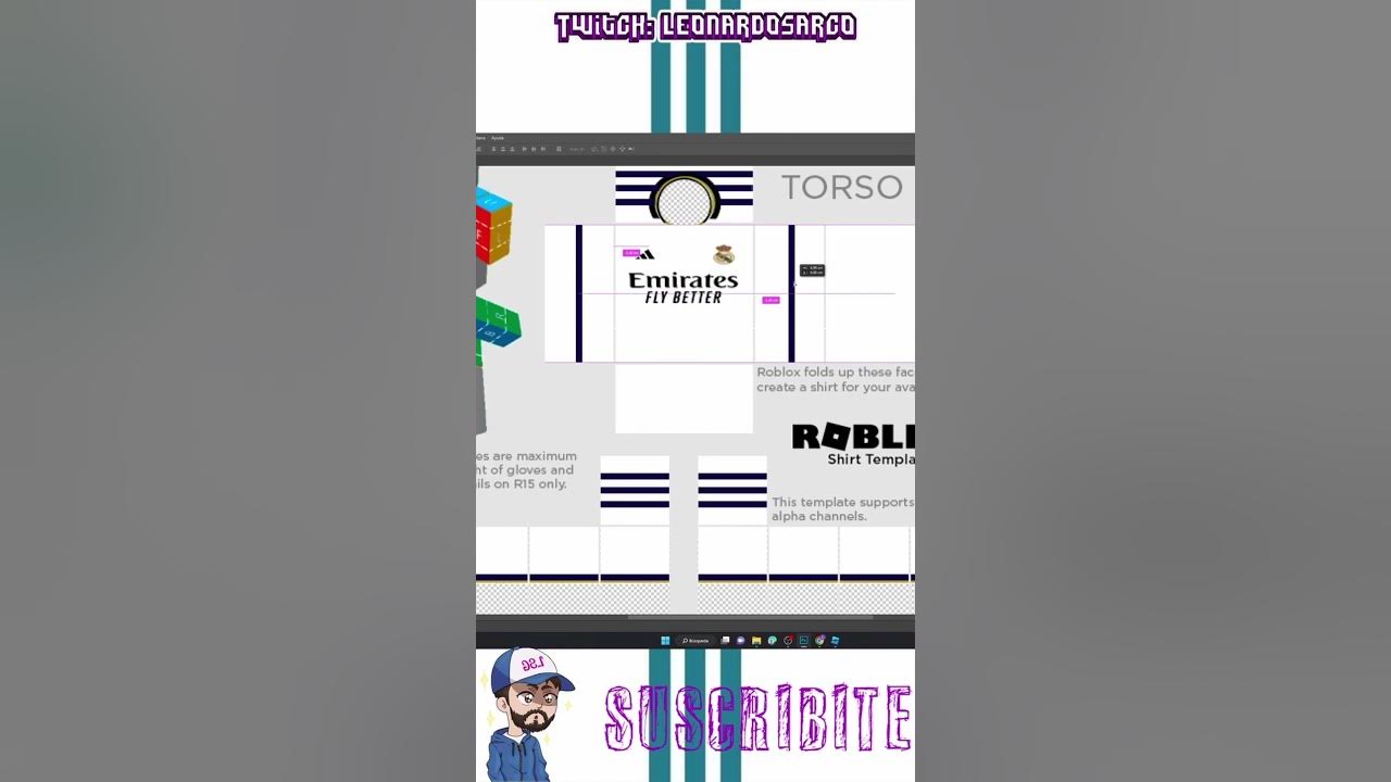 roblox-camiseta-del-real-madrid-youtube