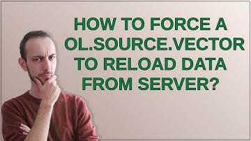 Gis: How to force a ol.source.Vector to reload data from server?