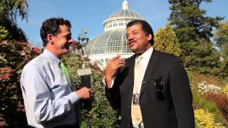 Neil deGrasse Tyson Brings Newton to NYBG