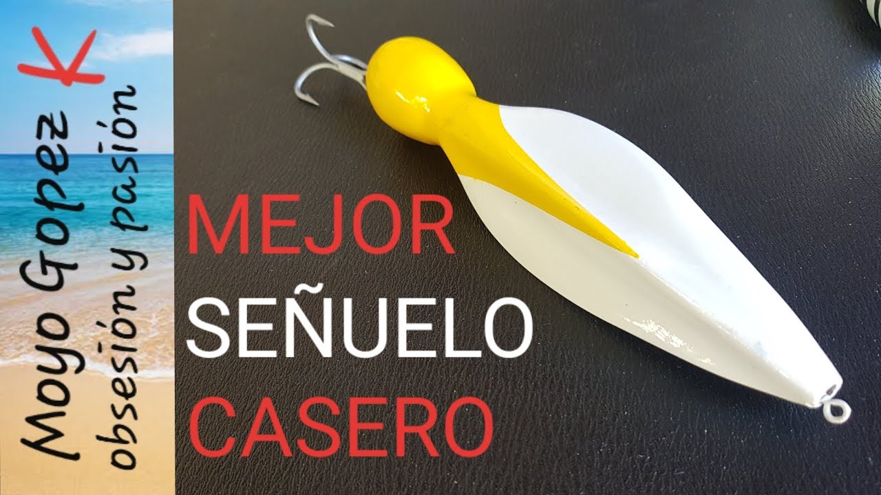 MEJOR SEÑUELO CASERO / PUNTA DE LANZA PARA DORADO, JUREL, PARGO.