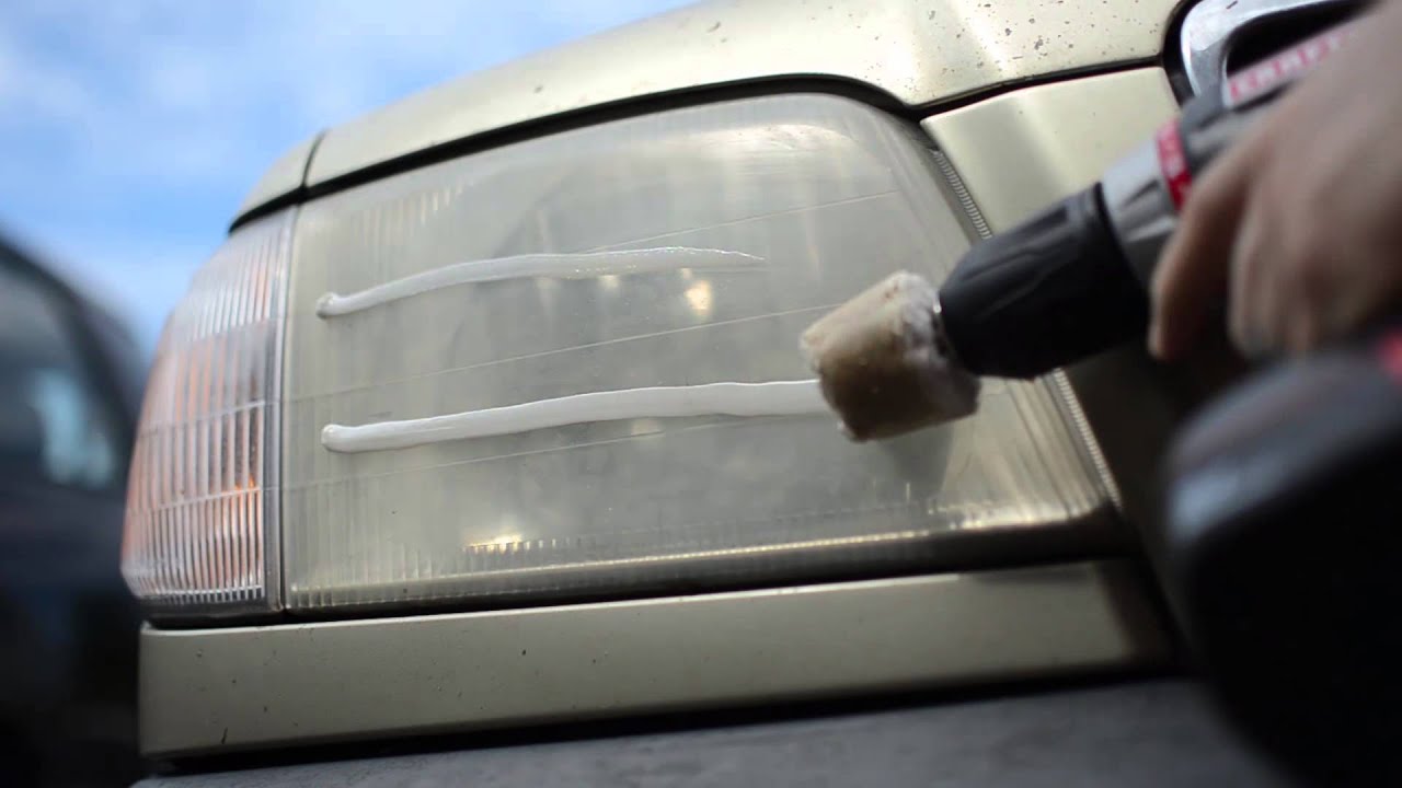 How to Clean Your Headlights with Toothpaste in less than a minute YouTube