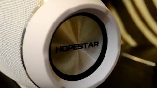 Самая мощная Bluetooth блютуз колонока с сабвуфером из Китая 31W Hopestar H20 обзор