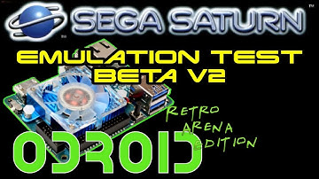 SEGA Saturn emulation test for Beta V2 ORA Retropie image on Odroid XU4