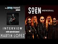 Capture de la vidéo Martin Lopez From Soen Talks About The New Album Memorial, The Band's History, And Playing In Opeth