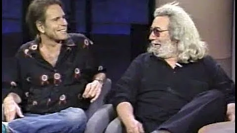 Jerry Garcia, Bob Weir on Letterman, October 13, 1...