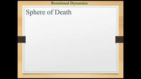 Rotational Dynamics :Sphere of death and Vehicle at the top of convex over bridge For XII STD