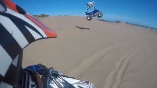 Falling Off Four Wheelers In The Dunes