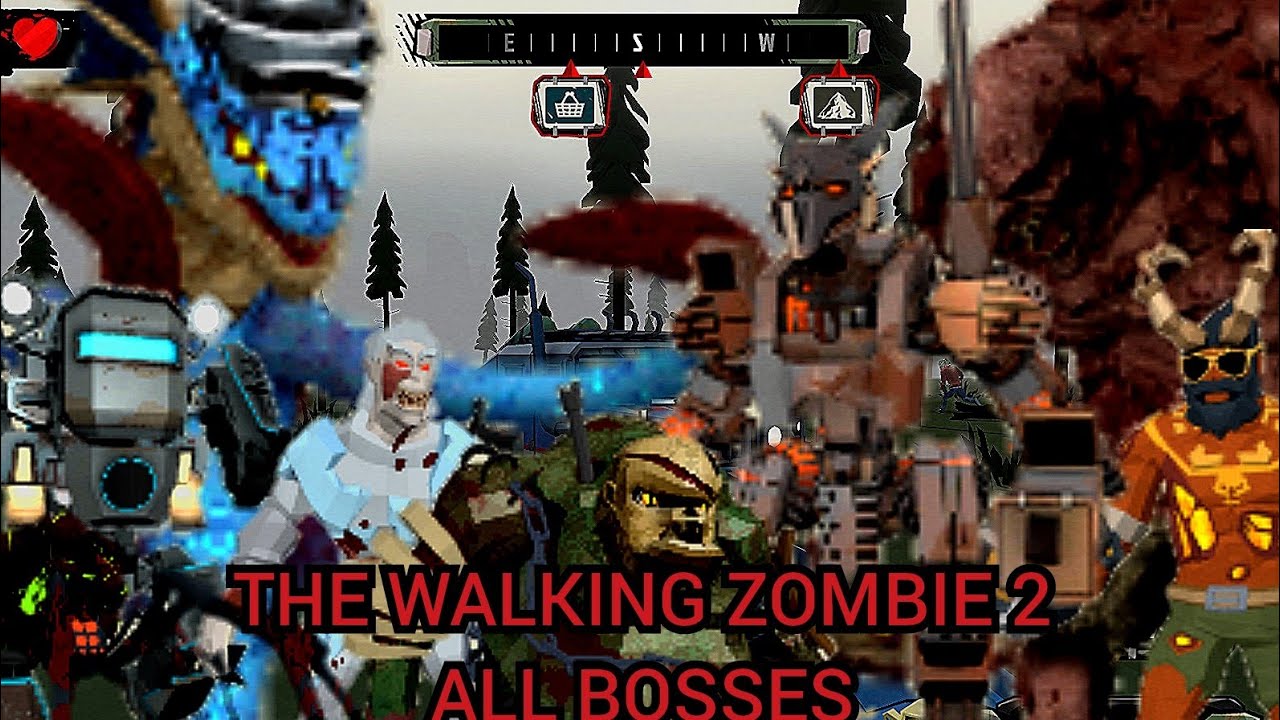 The Walking Zombie 2 All Bosses ( FPS Game ) YouTube