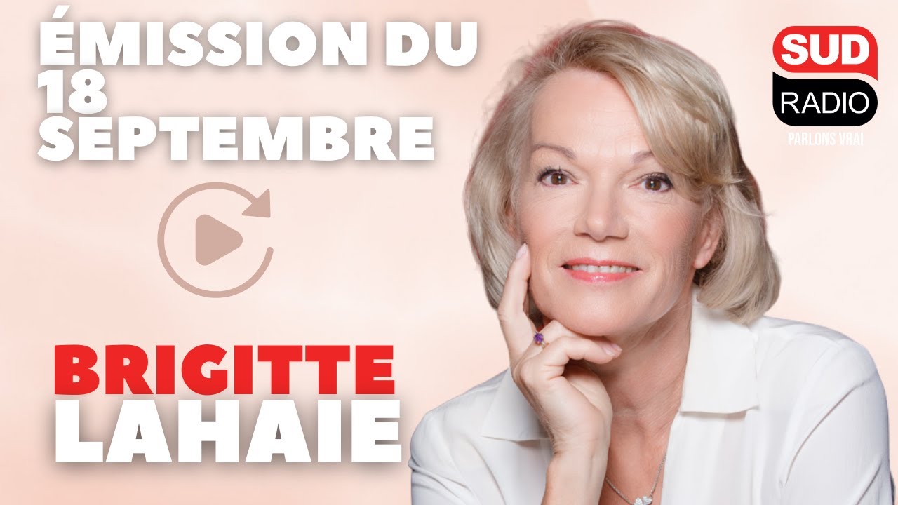 Brigitte Lahaie Sud Radio : Emission du 18 septembre 2023