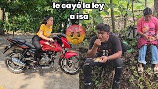 Sheny llegó y paró a isa en plena calle😡 hoy no vas almorzar a la casa le dijo