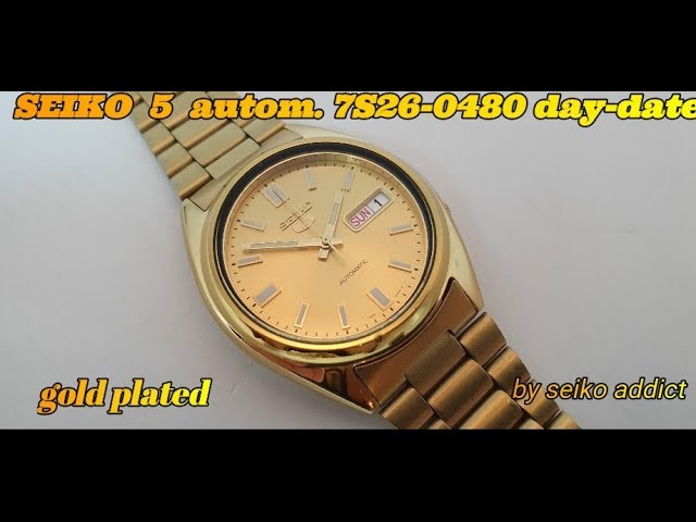 Giv rettigheder internettet voksenalderen SEIKO 5 7S26-0480 automatic from 2005' - YouTube