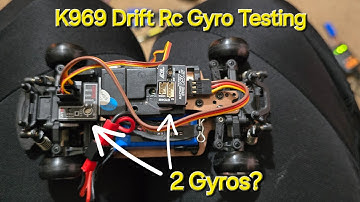 Testing out a new gyro on the K969 Drift Rc Build | #wltoys #k969 #driftrc