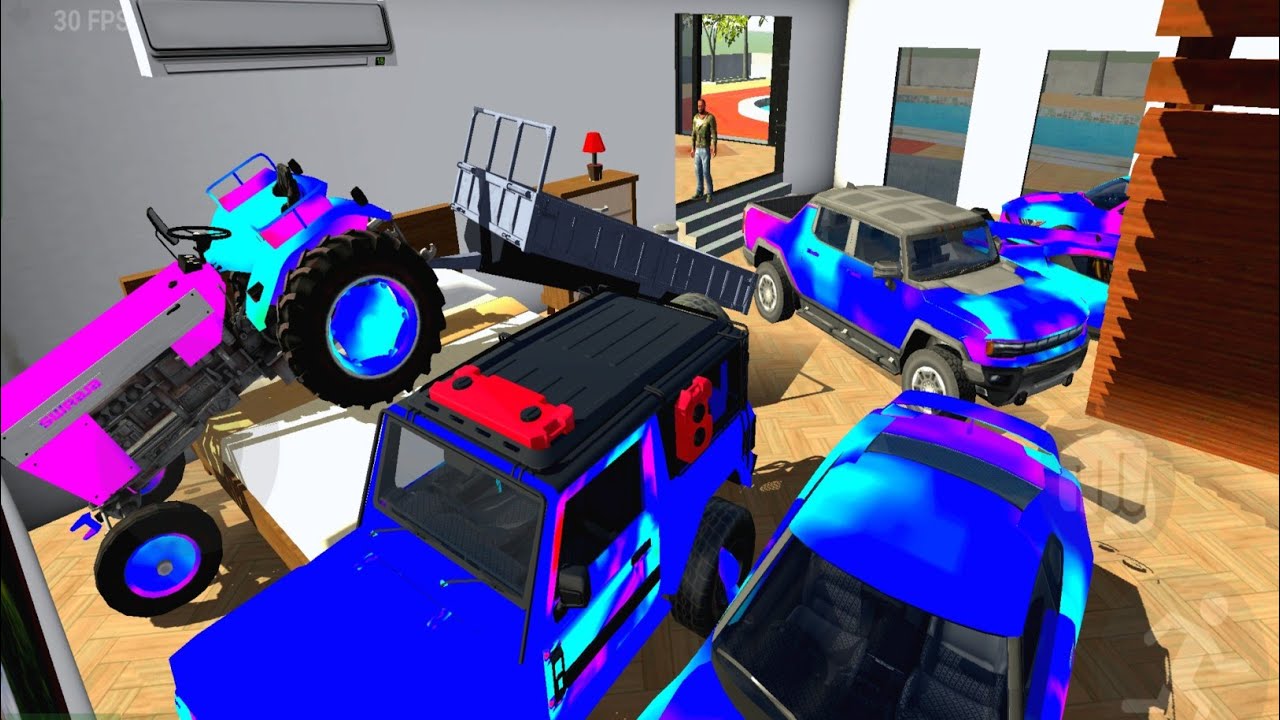 🧟‍♂️গ্রেনির ভয়ে গাড়িগুলোকে ঘরের ভেতরে লুকিয়ে রাখলাম | Indian Bike Driving 3D 