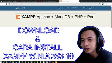 Download Dan Cara Install Xampp Di Windows 10 64 bit | Tutorial Website Pemula