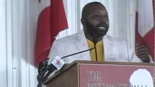 Celebrity Mark Too Sharp Johnson gives his 2012 Boxing Hall of Fame Speech Wealth