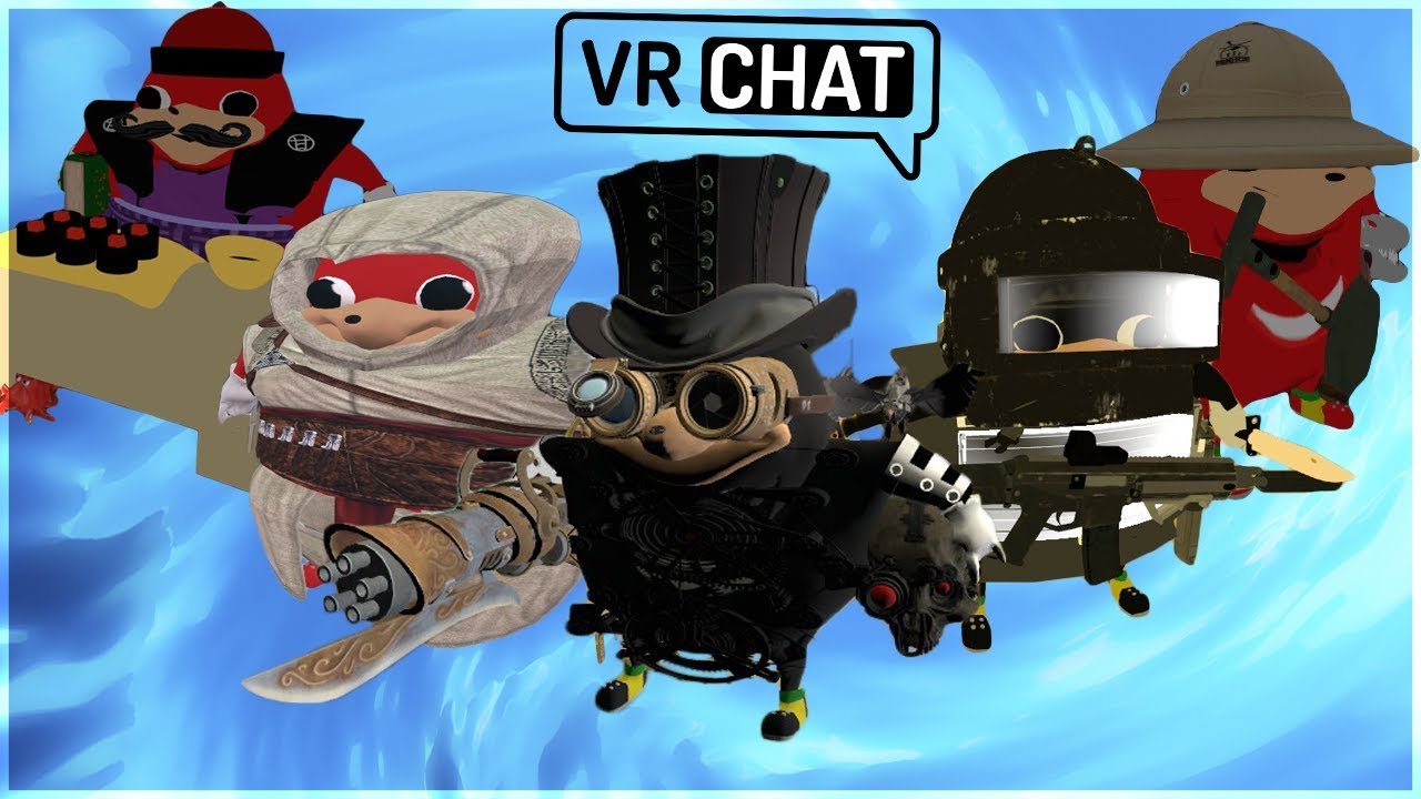 [VRChat] EPIC NEW AVATAR SHOWCASE W/ DREKWIZ! (SCRUNGUSBUNGUS JUNIOR!)