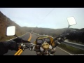 Car overtakes motorcycle in front of cop, gets pulled over