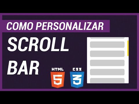 Vídeo: Como Personalizar A Rolagem De Página
