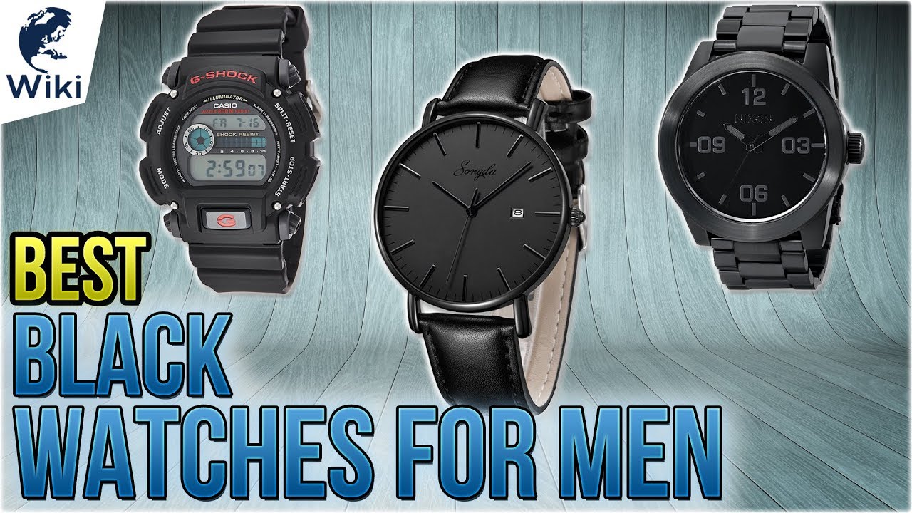 10 Best Black Watches For Men 2018 - YouTube