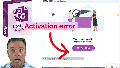 How to activate Foxit pdf editor | How to fix Foxit reader pdf editor activation error on windows