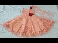 DIY: Baby Frock Cutting And Stitching For 5 To 6 Year Girl||Party Wear Baby Doll Frock Kaise Banaen