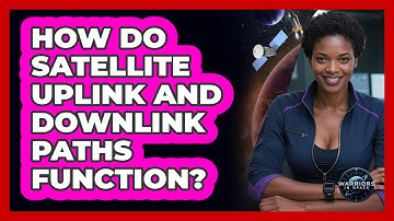 How Do Satellite Uplink And Downlink Paths Function?