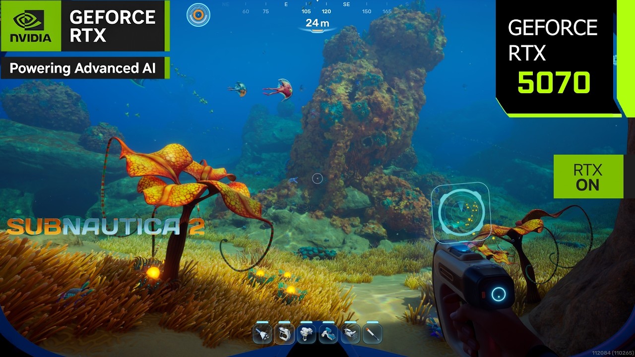 Subnautica 2 | RTX 5070 4K, 1440p, 1080p DLSS 4.5 Multi Frame Generation | PC Performance