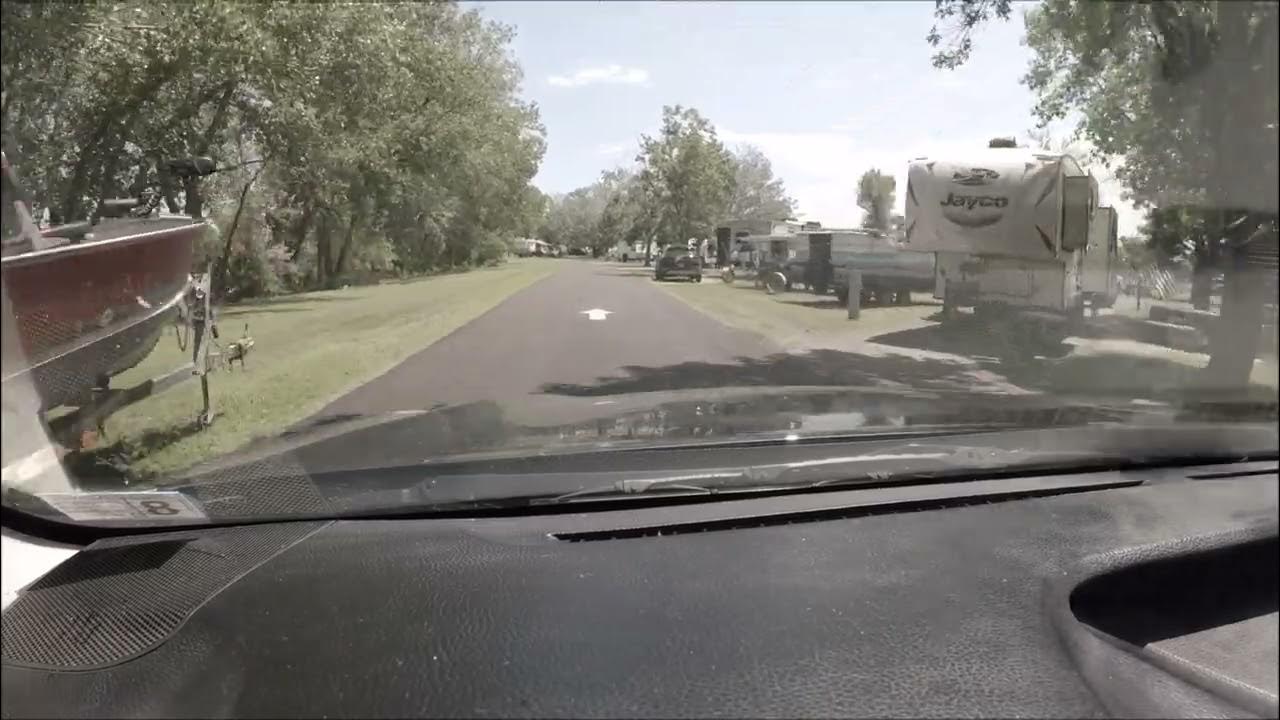 Ride Throught COE Campground Fort Thompson South Dakota YouTube