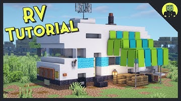 How To Build an RV in Minecraft!! [Tutorial 2021]
