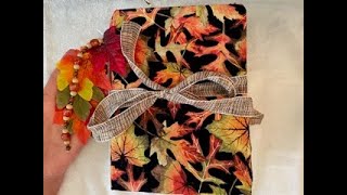ASMR Junk Journal FALLing for You ! Page by TINGLY Page look through! Very Relaxing ! screenshot 5