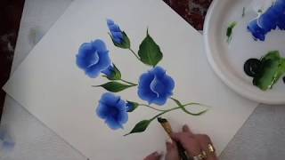 Learn to Paint - How to Paint a Morning Glory | Donna Dewberry (2018)