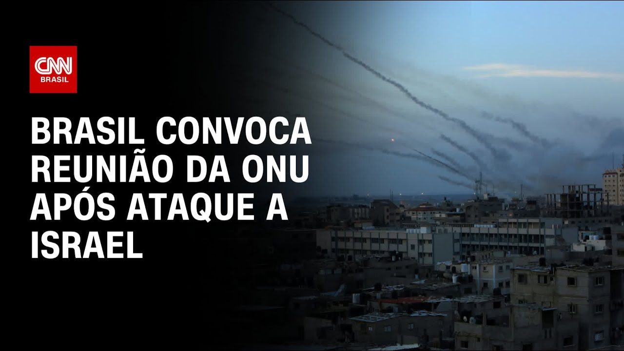 Após ataques do Hamas contra Israel, Brasil convoca reunião na ONU