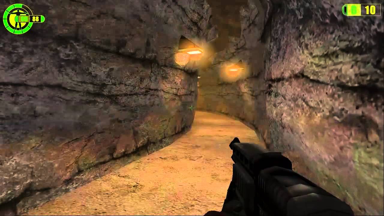 Red Faction 1 segmented speedrun impossible difficulty  Force Field Skip