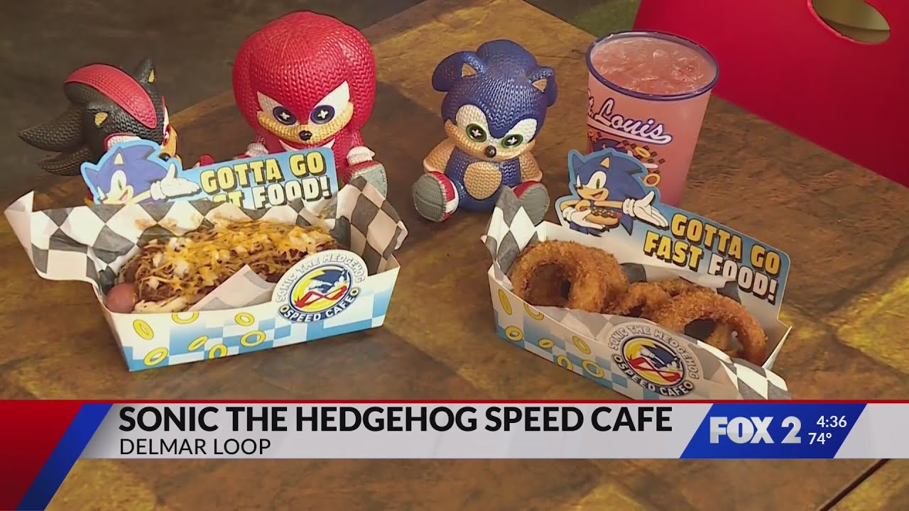 Sonic The Hedgehog Speed Café coming to the Delmar Loop - YouTube