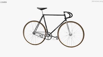 Bicycle Eddy Merckx 1980 3D model by 3DModels.org